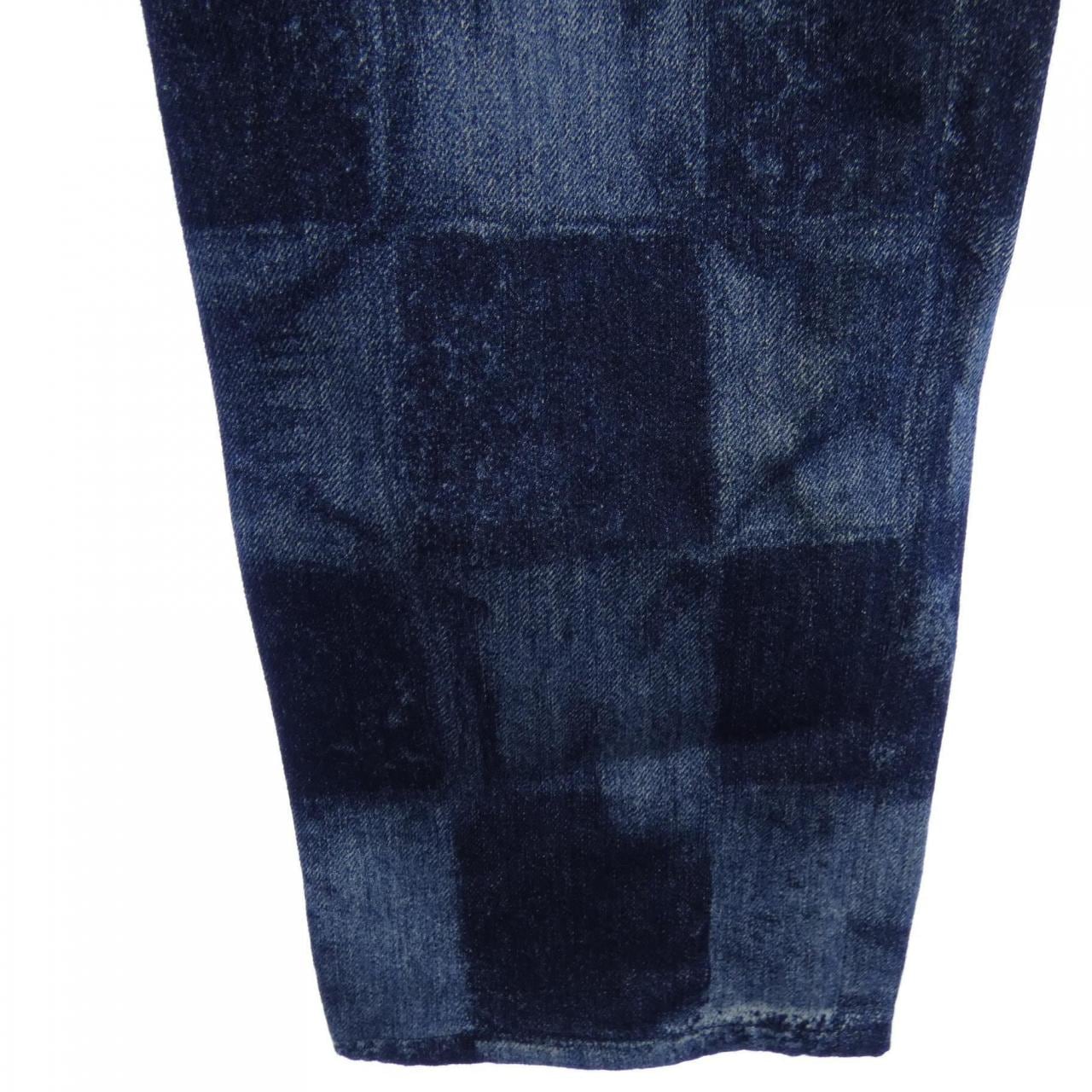 ルイヴィトン LOUIS VUITTON ソルトプリントデニムパンツ HLD03WDR0 ジーンズ