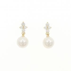 ミキモト アコヤパール ピアス 6.6mm