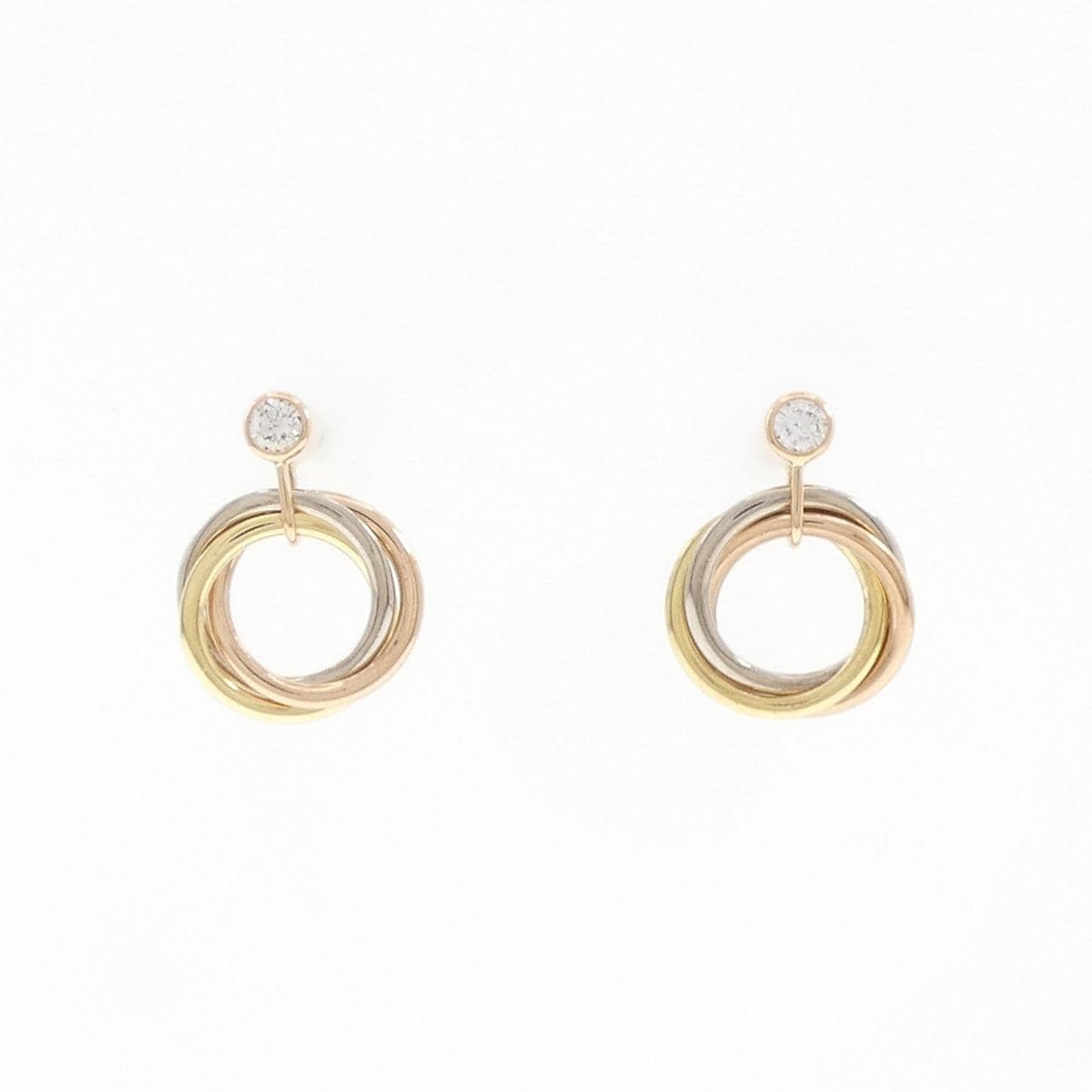 カルティエ トリニティ ピアス