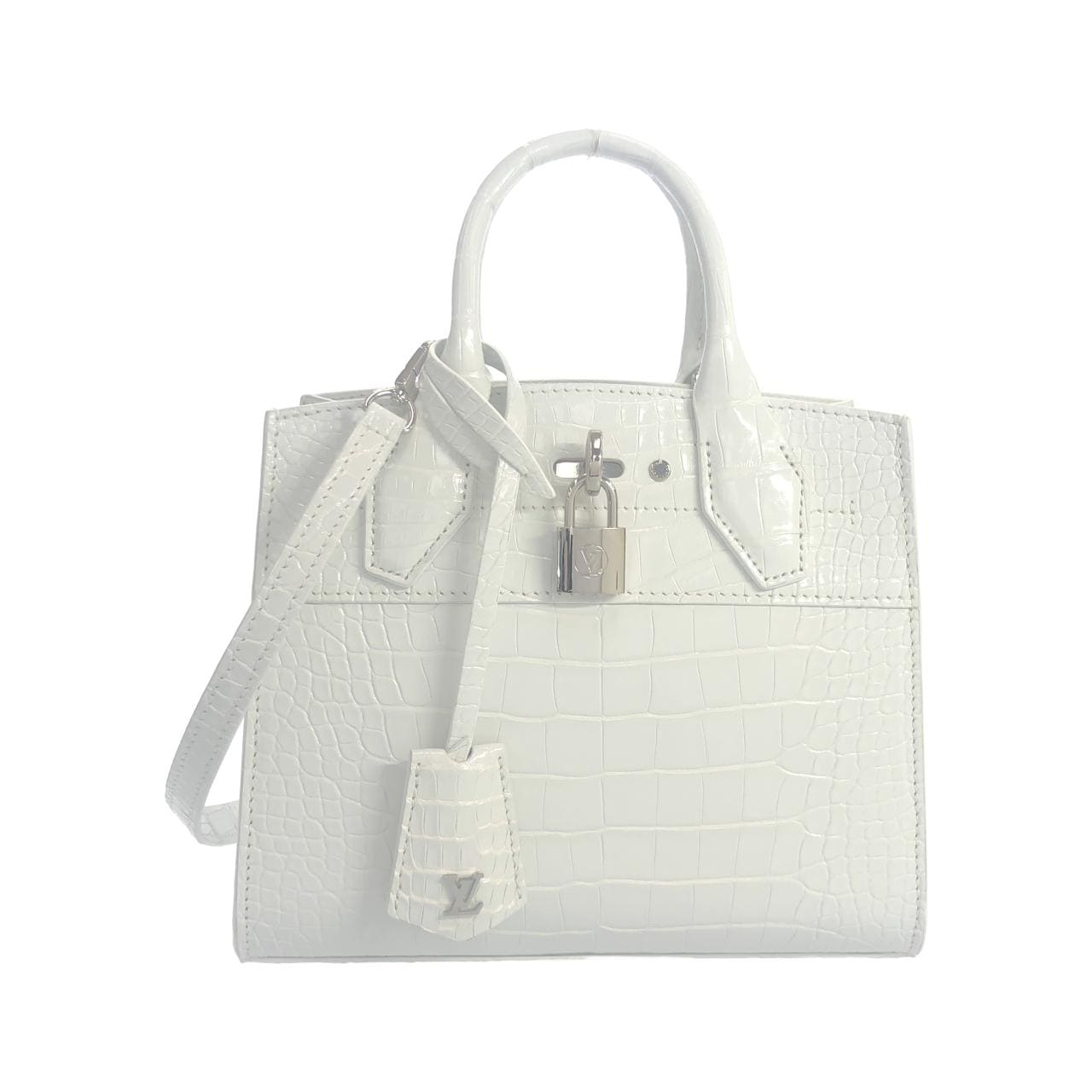 ルイヴィトン エキゾチック レザー シティ スティーマー MINI N84247 バッグ