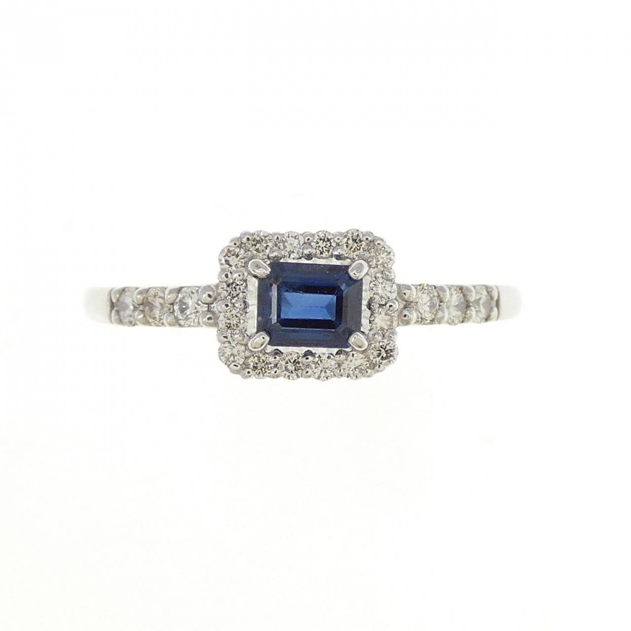 【新品】PT サファイヤ リング 0.27CT