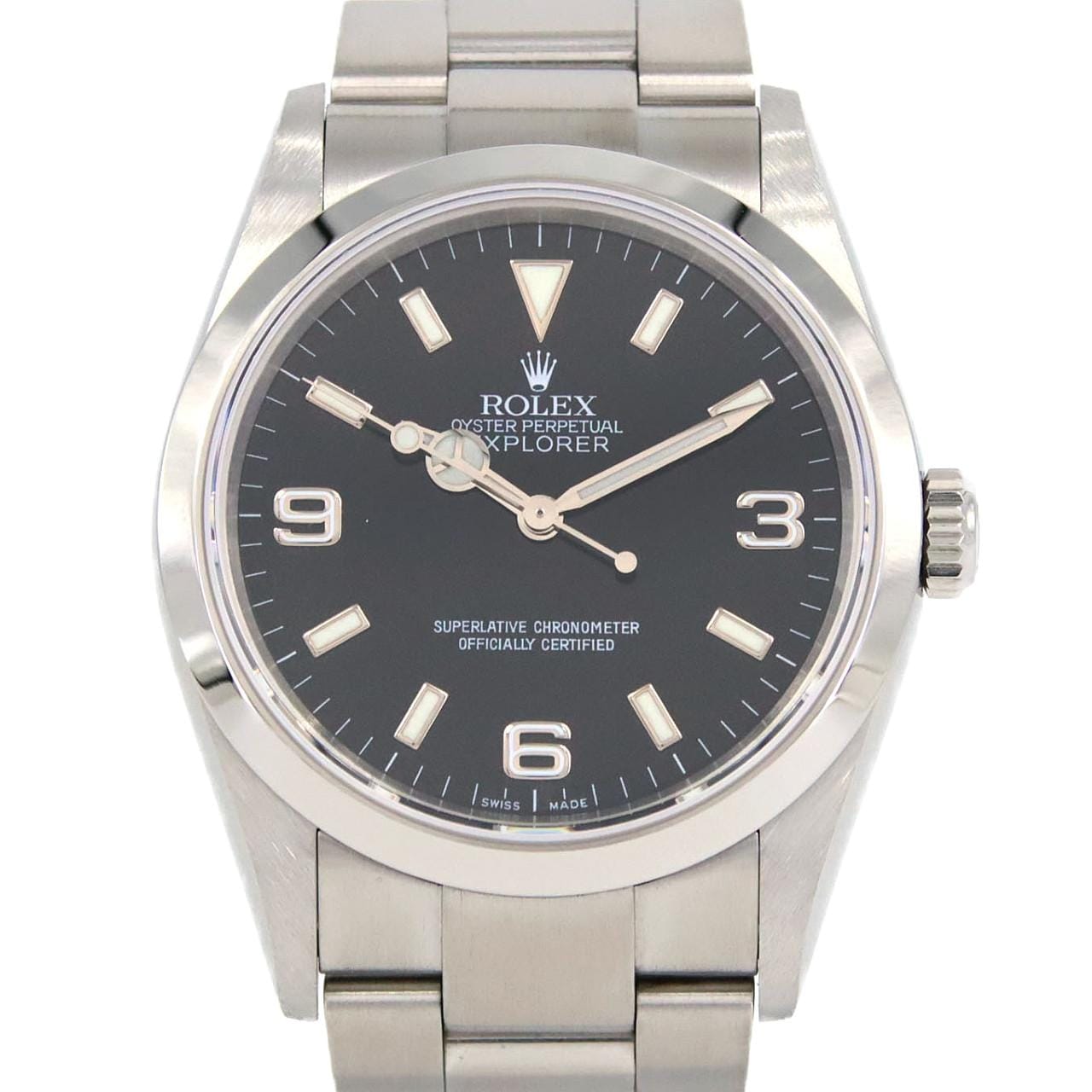 ロレックス エクスプローラーI 114270 SS 自動巻 D番