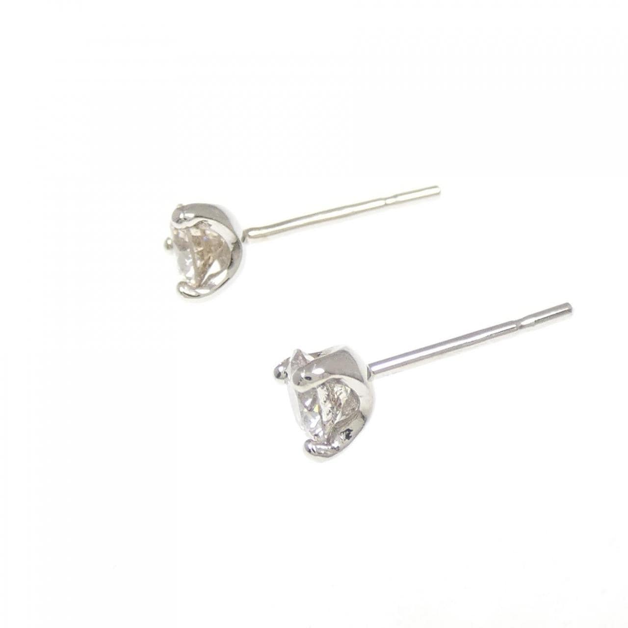 PT900 ダイヤモンド ピアス 0.40CT