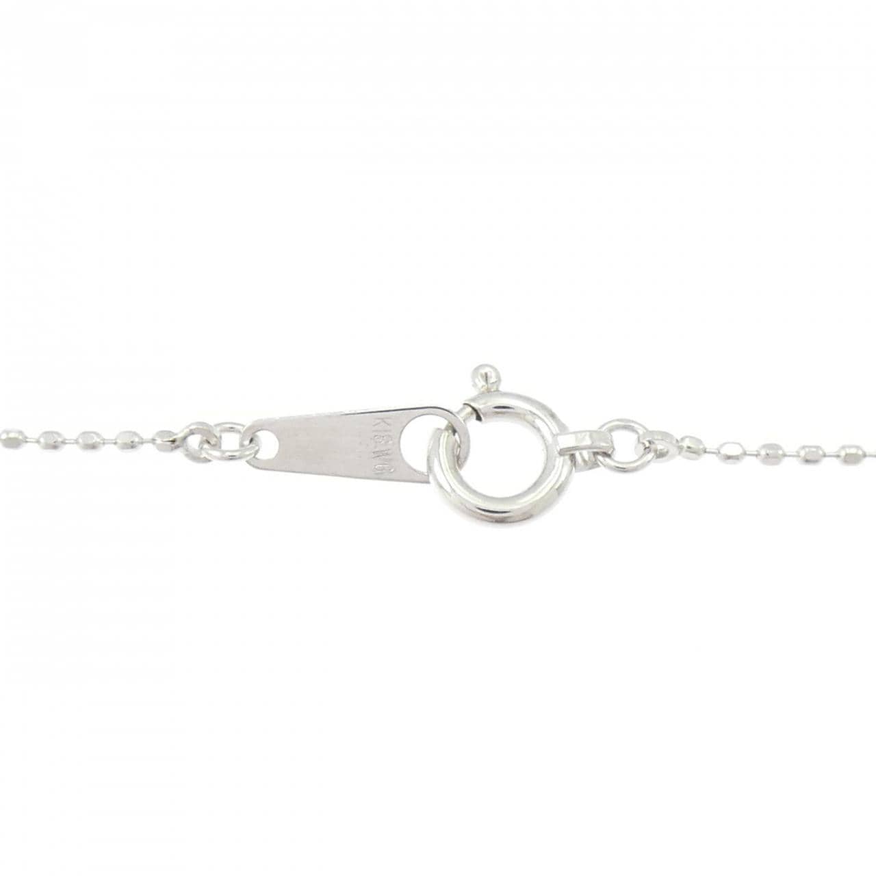 K18WG サファイヤ ネックレス