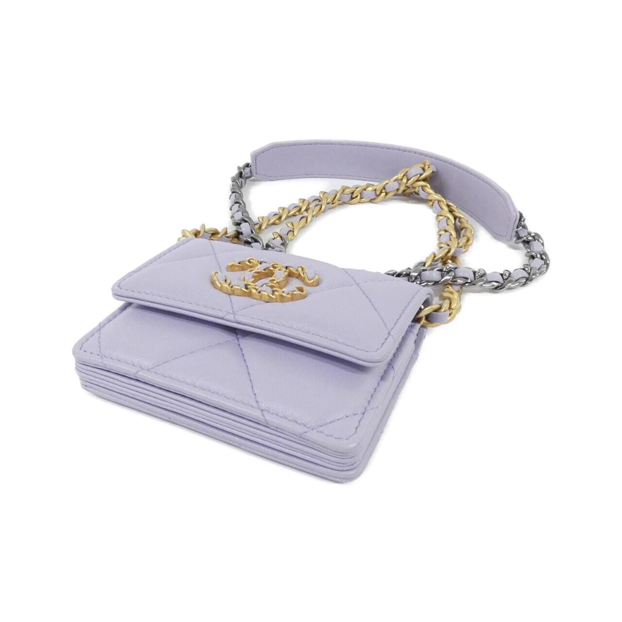 シャネル シャネル19 ライン AP2409 カードケース