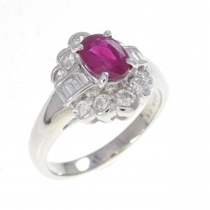 PT850 ルビー リング 1.17CT