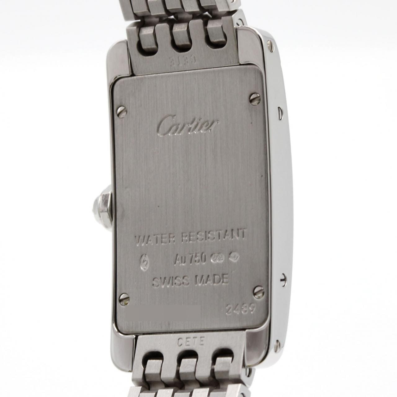カルティエ タンクアメリカンSM WG/D WB710009 WG クォーツ