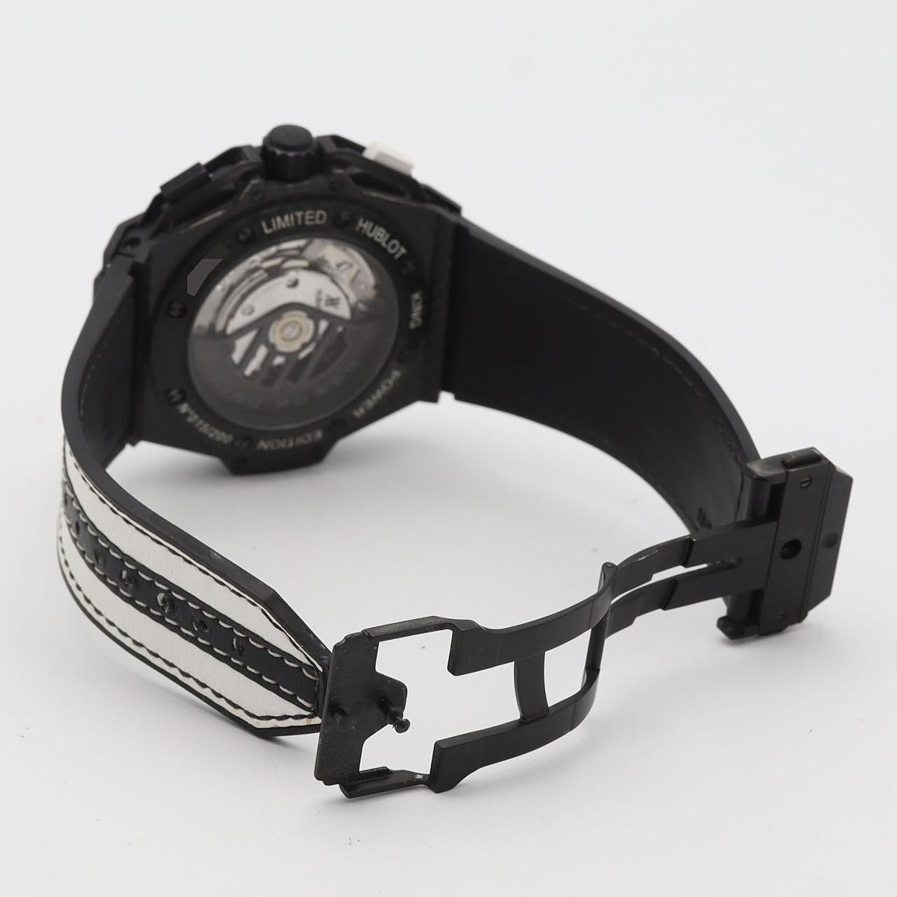 【ノーメンテナンス還元価格】ウブロ キングパワー･ユベントス LIMITED 716.QX.1121.VR.JUV13 カーボン 自動巻
