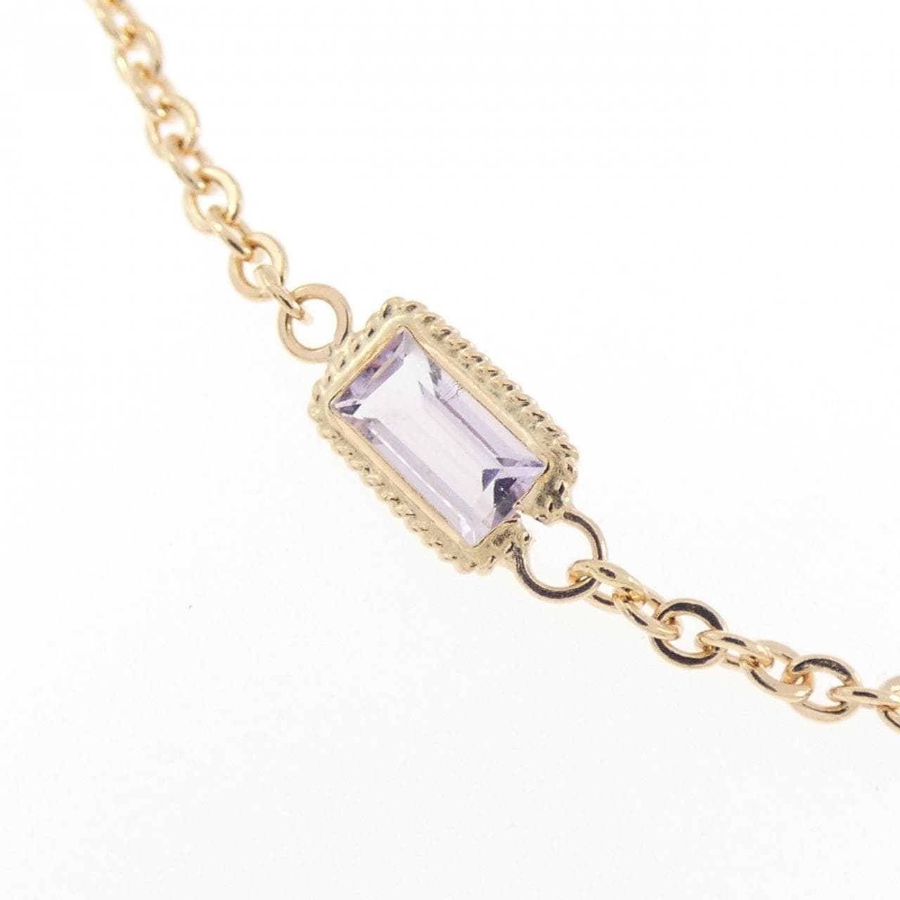 K18PG アメジスト ネックレス 5.37CT
