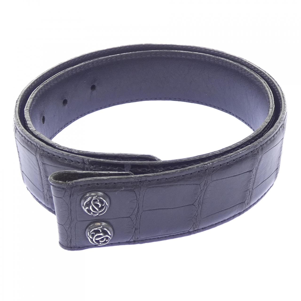 クロムハーツ CHROME HEARTS 1.5 STRAP フローラルリベット BELT