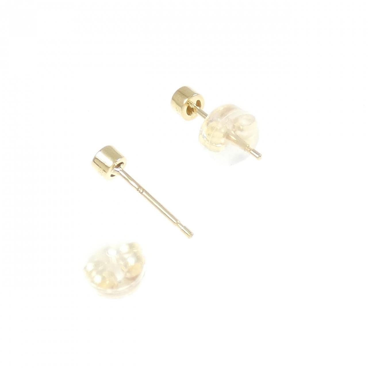 K18YG ダイヤモンド ピアス 0.10CT