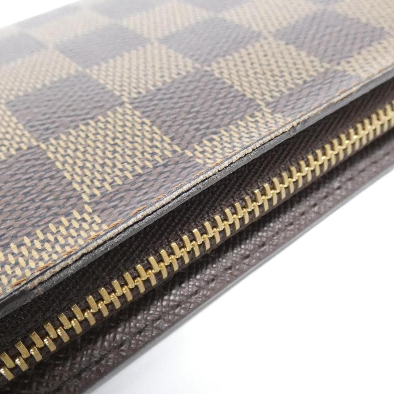 ルイヴィトン ダミエ ポルト モネ ジップ N61728 財布