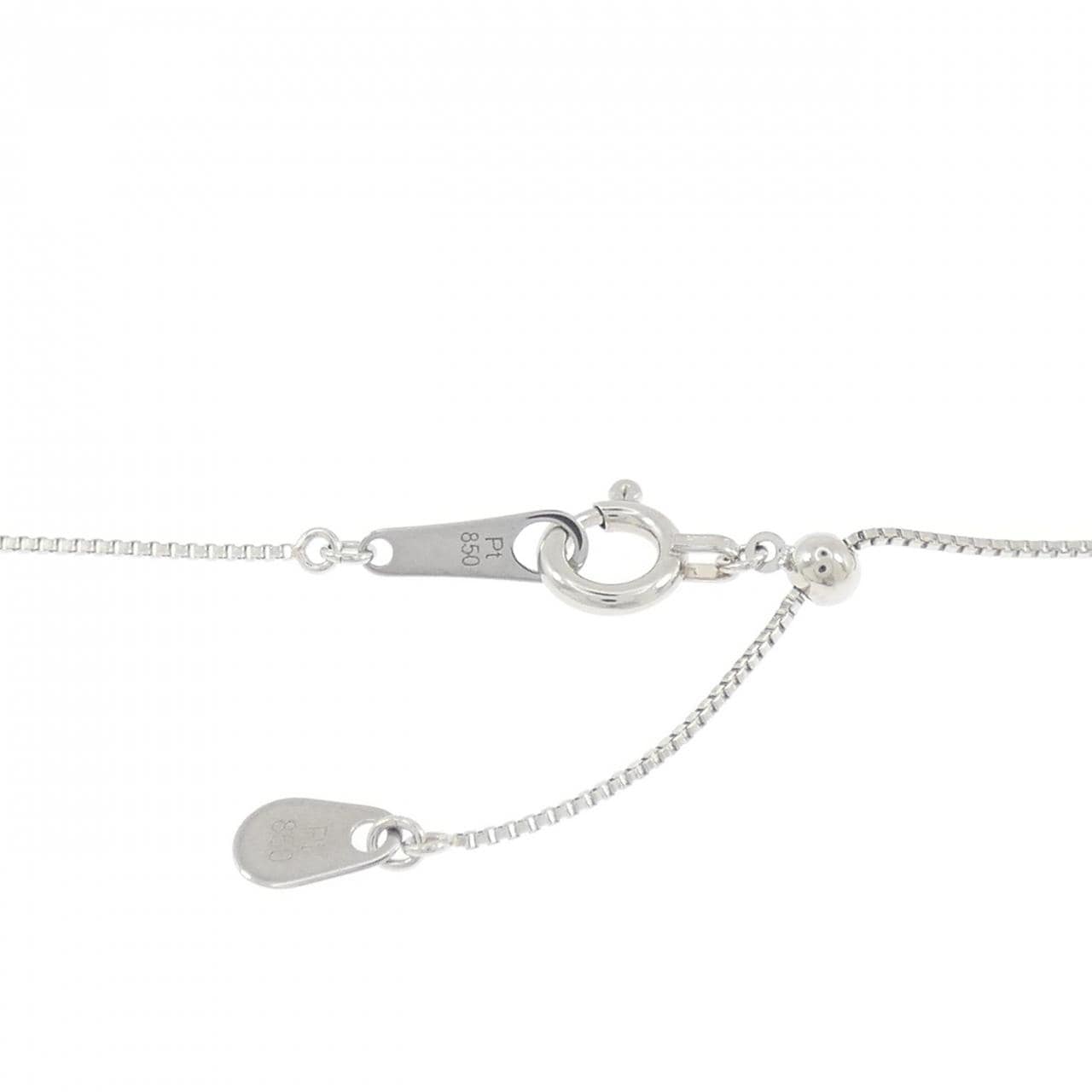 【新品】PT900/PT850 ダイヤモンド ネックレス 0.40CT