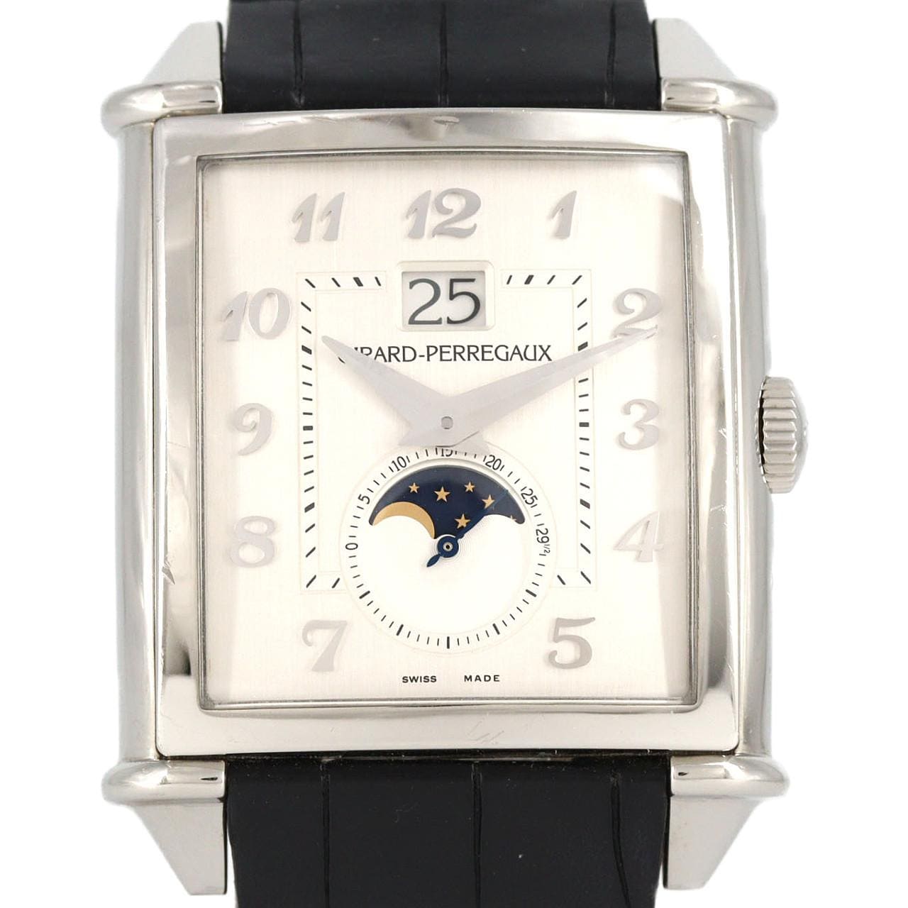 ジラール･ペルゴ 1945XXL ラージデイト&ムーンフェイズ 25882-11-121-BB6B SS 自動巻