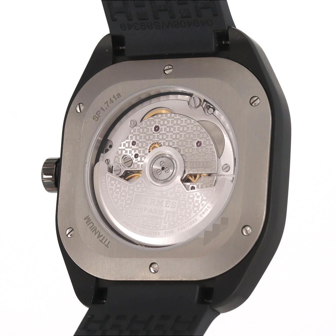 エルメス エルメスH08 DLC SP1.741 TI 自動巻