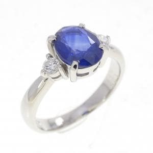 PT900 サファイヤ リング 1.25CT