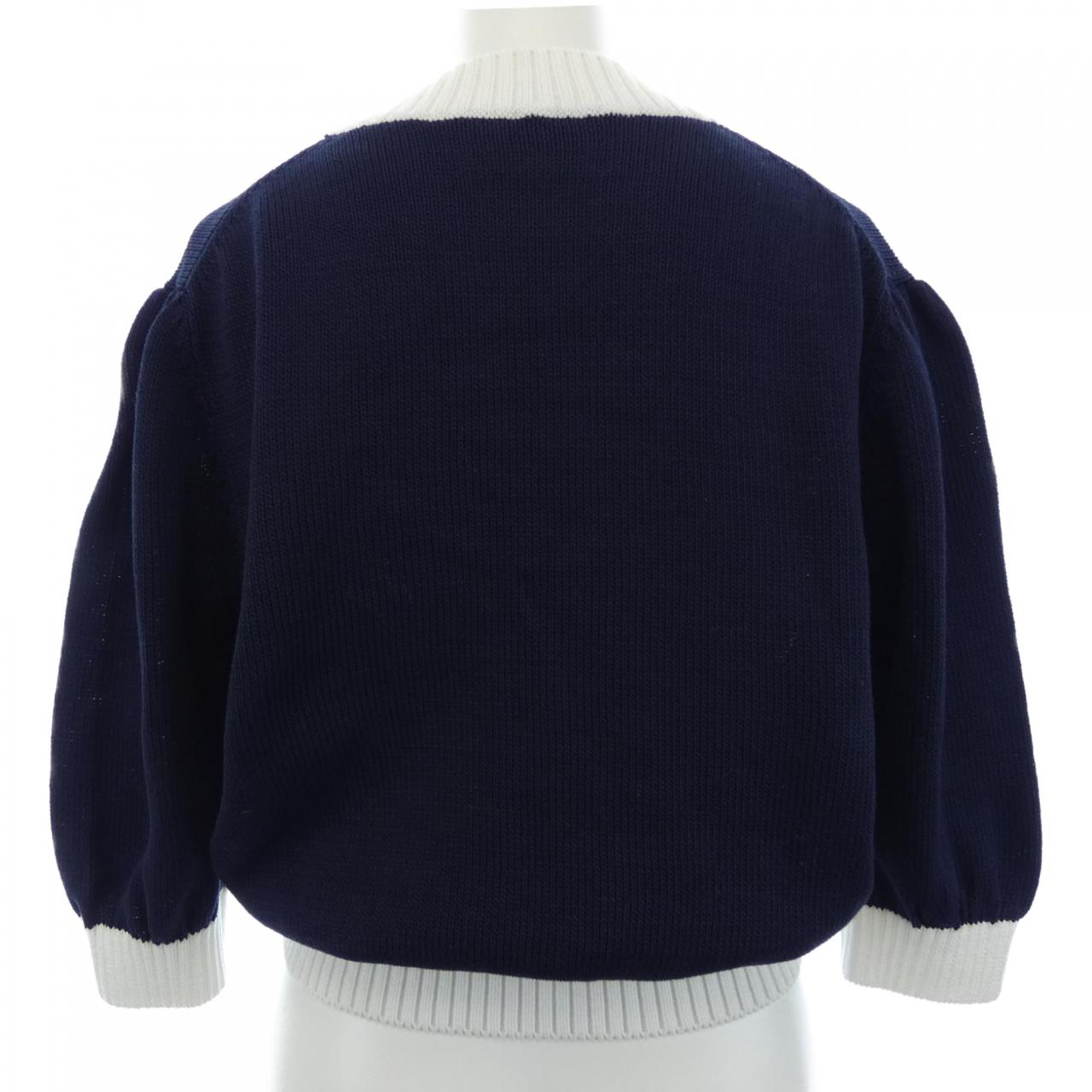 プラダ PRADA クロップド セミラグランショルダー P25I04 S211 1ZO5 カーディガン