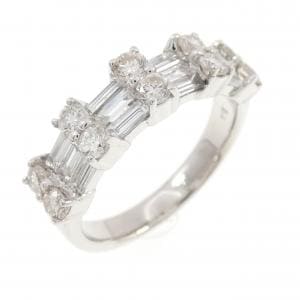 K18WG ダイヤモンド リング 1.26CT