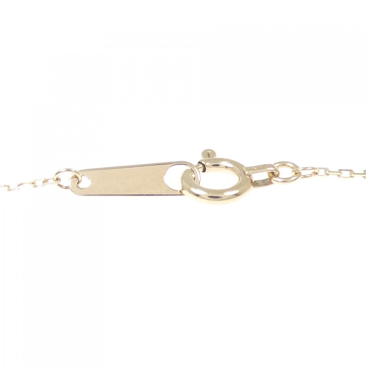 アガット ダイヤモンド ネックレス 0.03CT