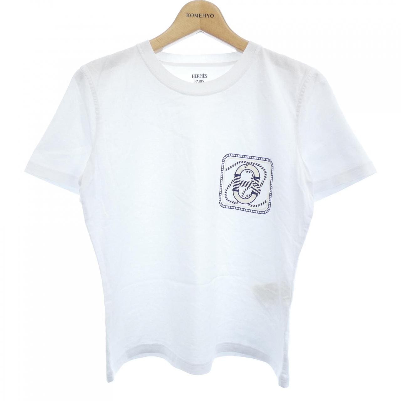 日本直営店購入新品未使用　エルメス hermes プレタ　クリケティス　Tシャツサイズ42