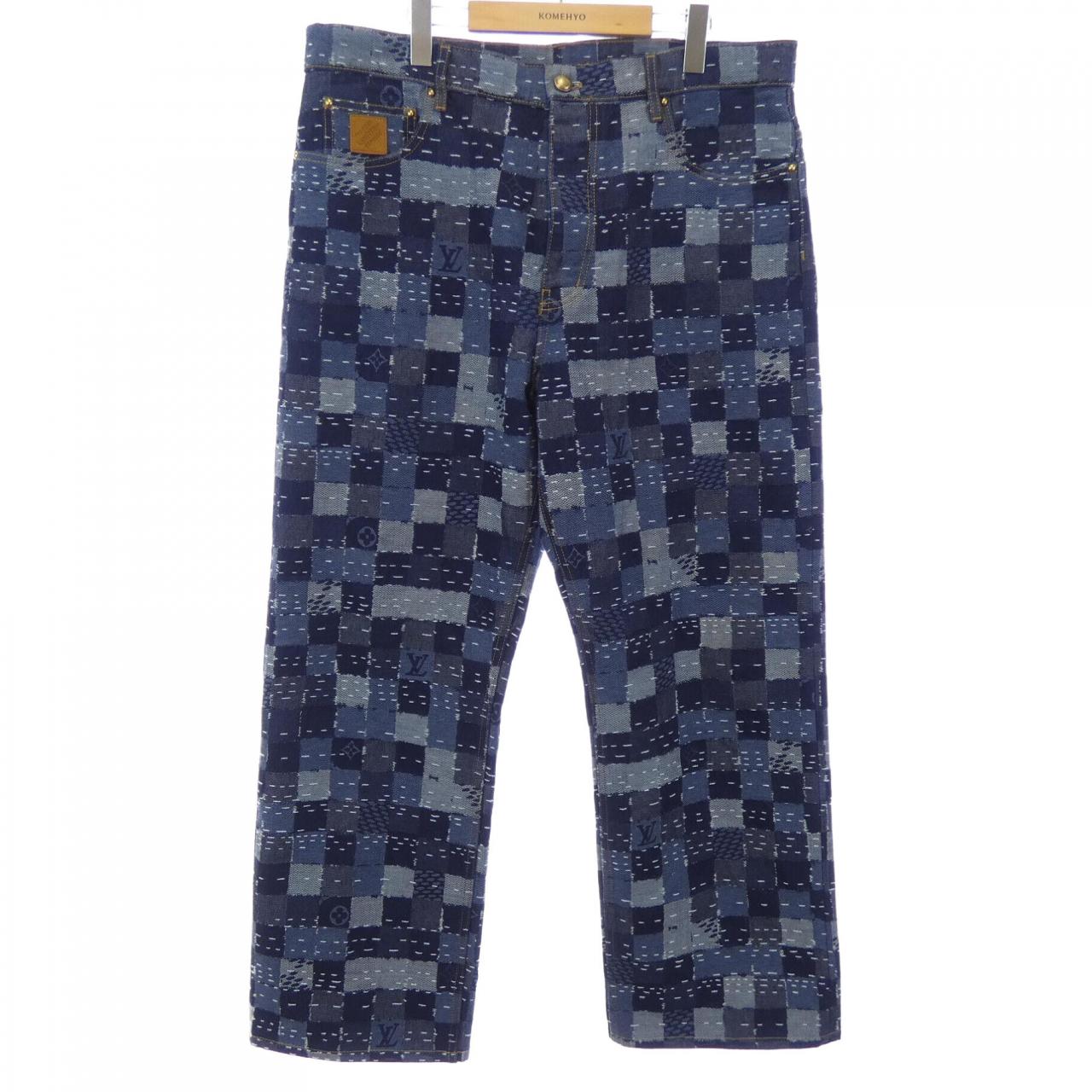 ルイヴィトン LOUIS VUITTON ダミエデニムスケートパンツ HTD64WWIO パンツ