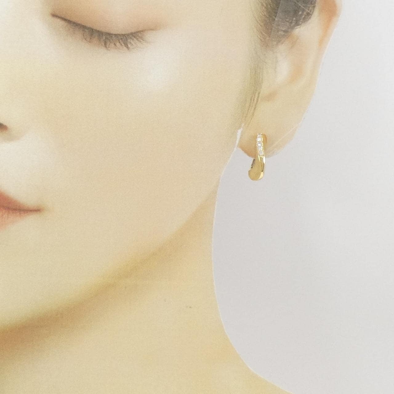ジュネ ダイヤモンド イヤリング 0.20CT