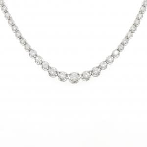 PT850 ダイヤモンド ネックレス 5.00CT