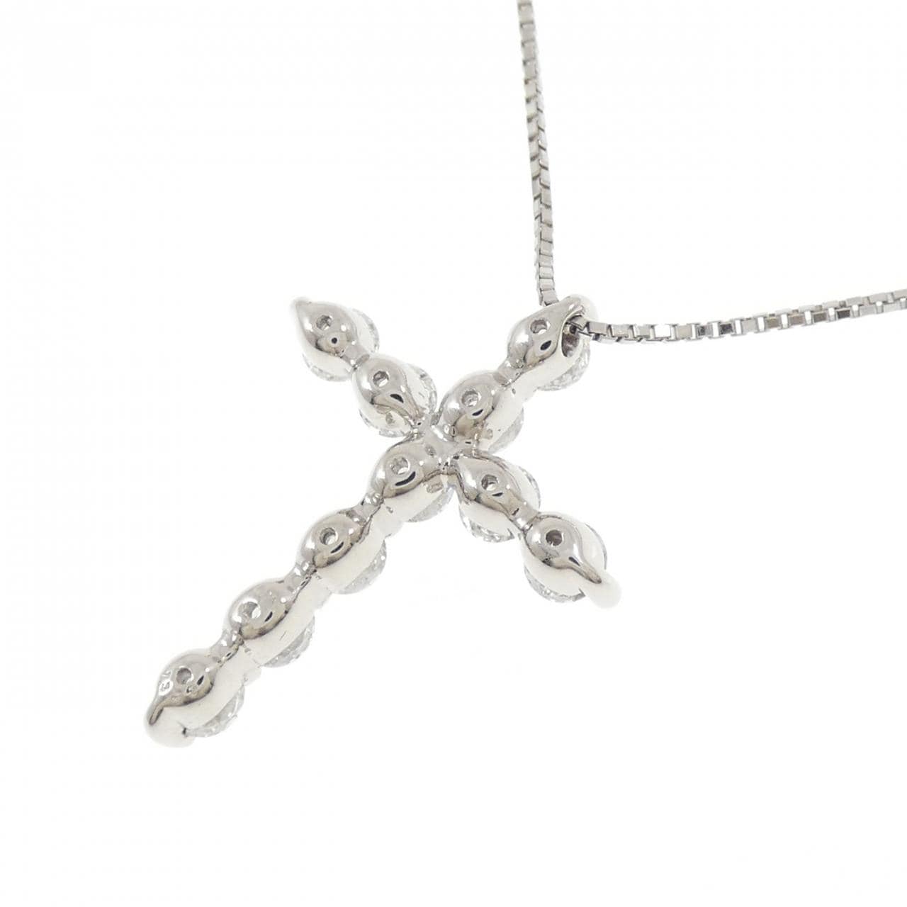 PT900/PT850 クロス ダイヤモンド ネックレス 1.322CT