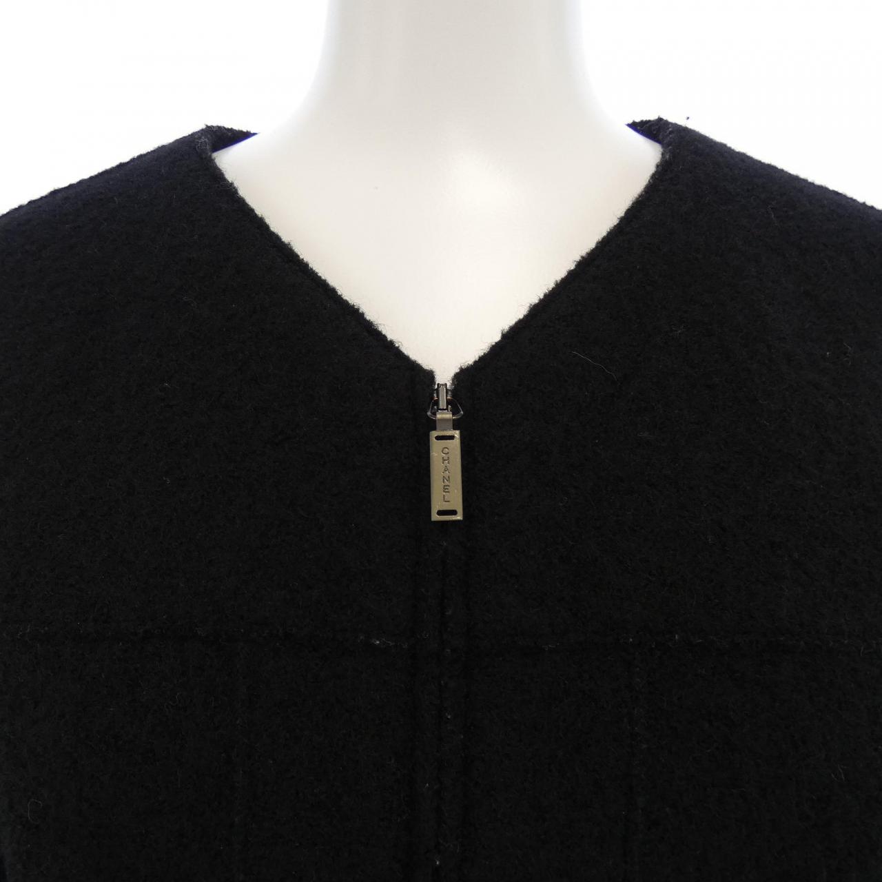 【ヴィンテージ】シャネル CHANEL IDENTFICATION P13958V08014 99A ノーカラージャケット