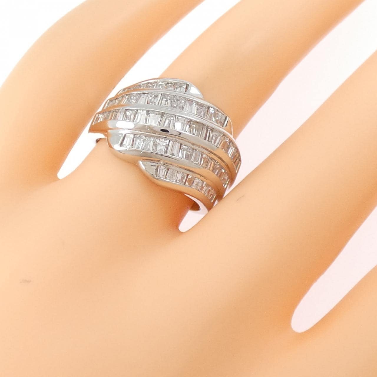 PT900 ダイヤモンド リング 1.88CT