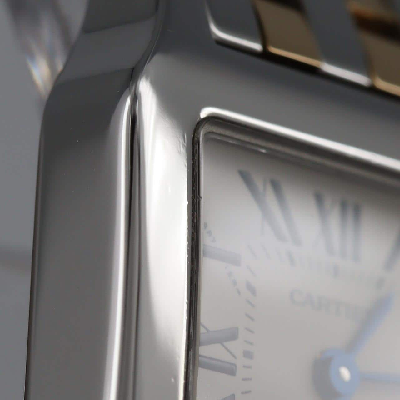 カルティエ サントスドゥモワゼルSM コンビ W25066Z6 SSxYG クォーツ