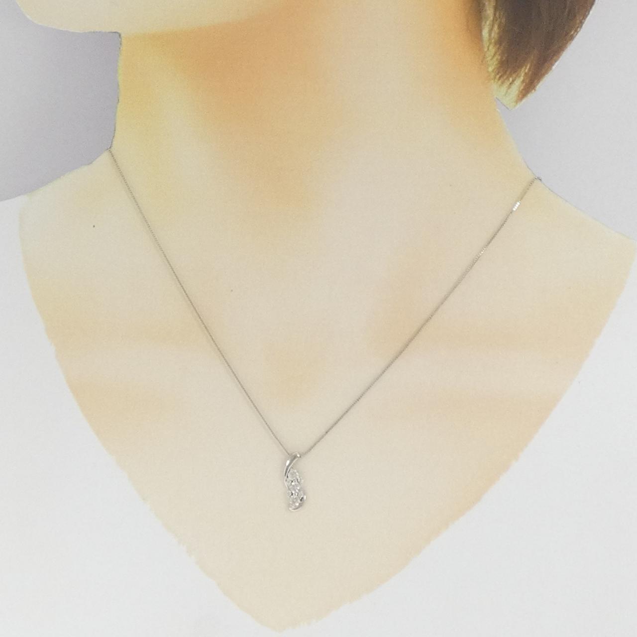 PT ダイヤモンド ネックレス 0.30CT
