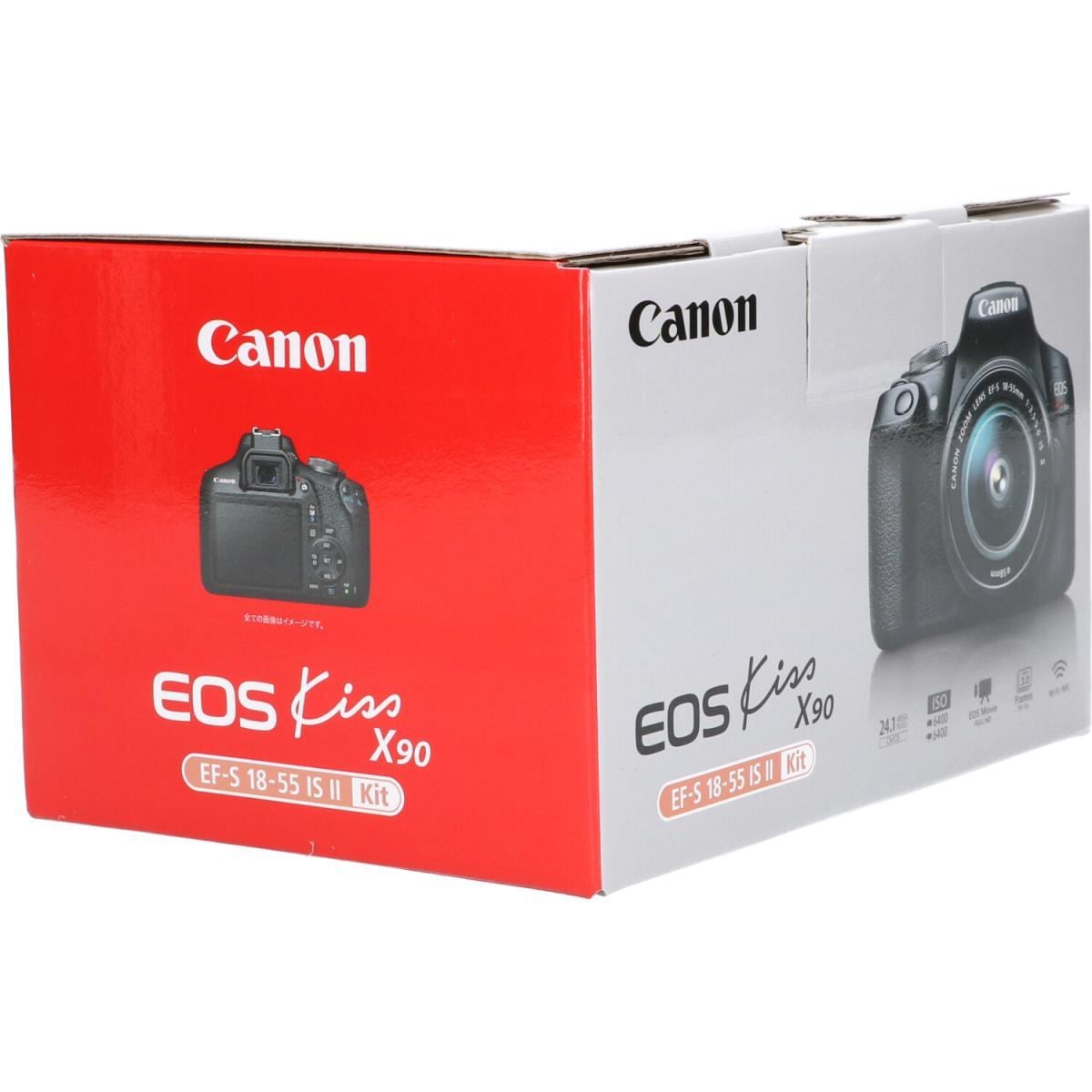 【未使用品】ＣＡＮＯＮ　ＥＯＳ　ＫＩＳＳ　Ｘ９０　１８－５５ＩＳⅡＫＩＴ