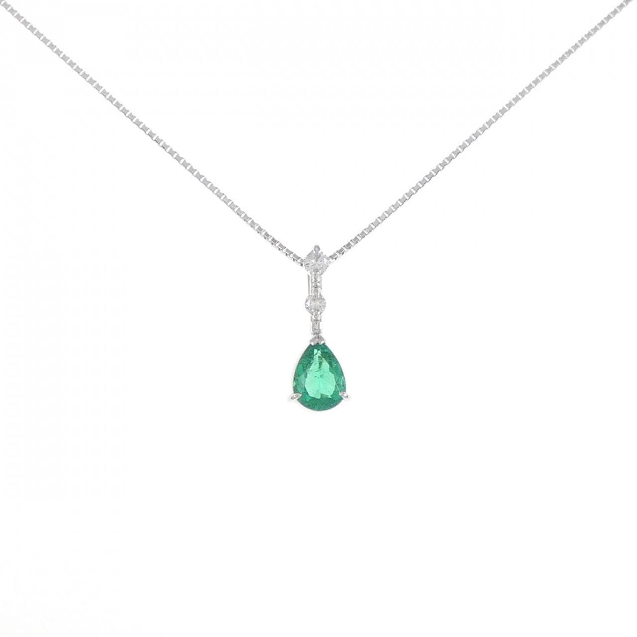 PT Emerald Necklace 0.58CT