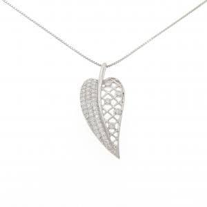 PT900/PT850 リーフ ダイヤモンド ネックレス 0.50CT