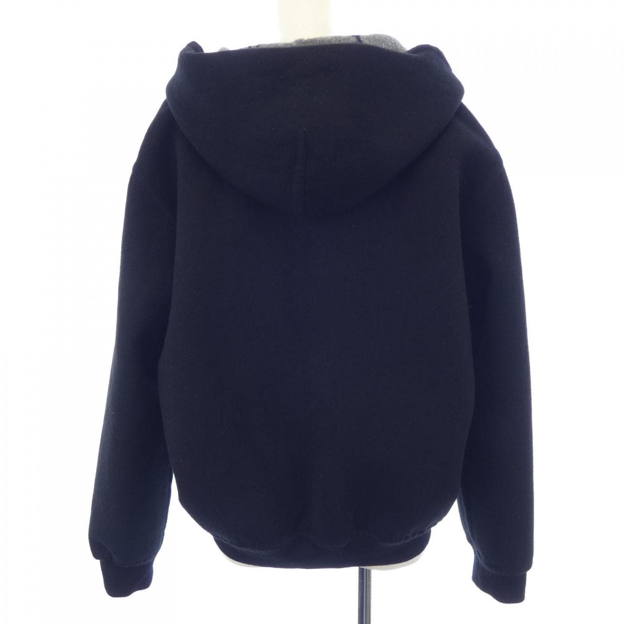 ルイヴィトン LOUIS VUITTON リバーシブルダブルフェイスウールフードブルゾン HQB52EZQG ブルゾン