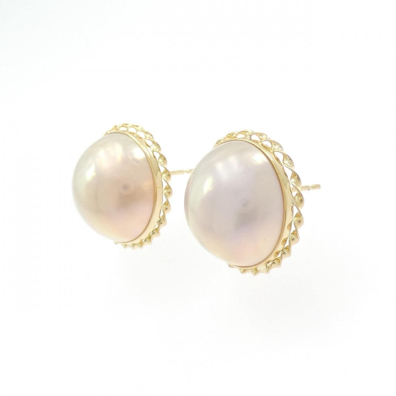 K18YG マベパール ピアス