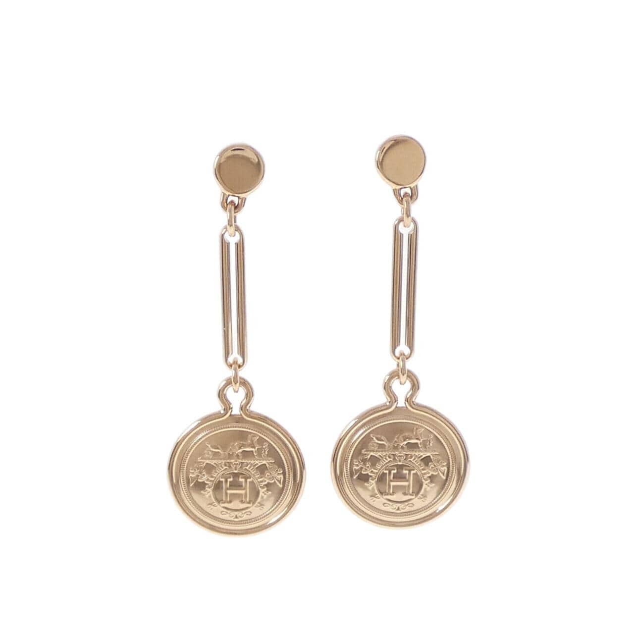 エルメス エクスリブリス ピアス