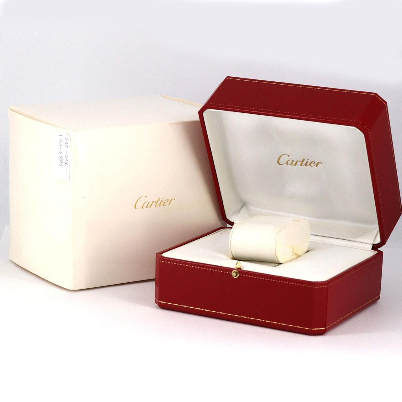 カルティエ タンクフランセーズMMデイト W51011Q3 SS クォーツ