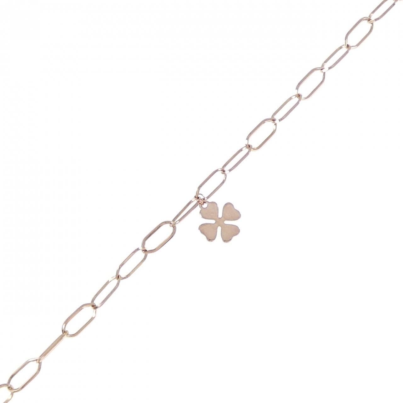 750PG クローバー ブレスレット