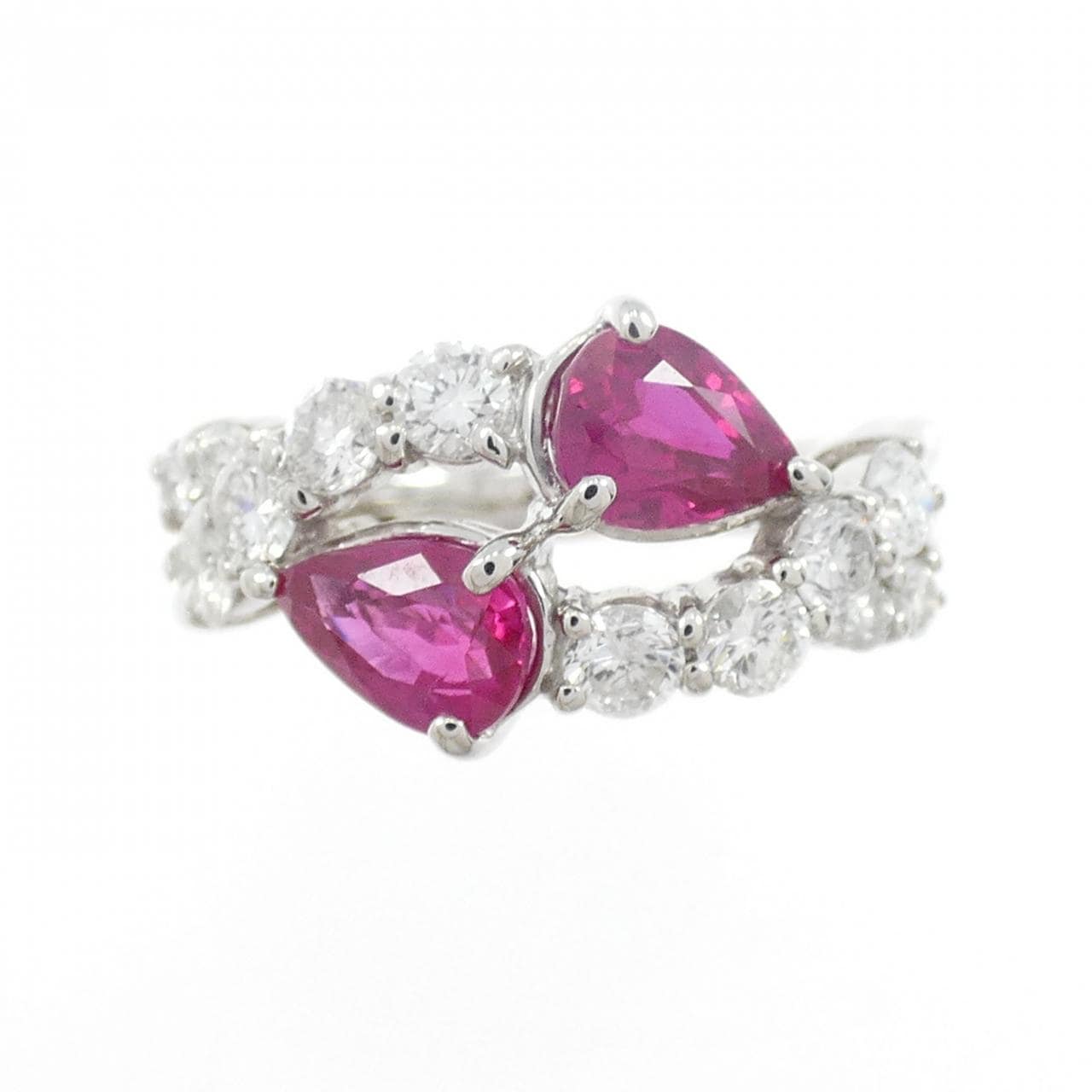 PT900 ルビー リング 1.26CT