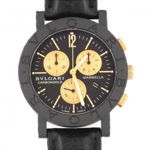 【ノーメンテナンス還元価格】ブルガリ カーボンゴールド MARBELLA" LTD" BB38CLCH その他 クォーツ