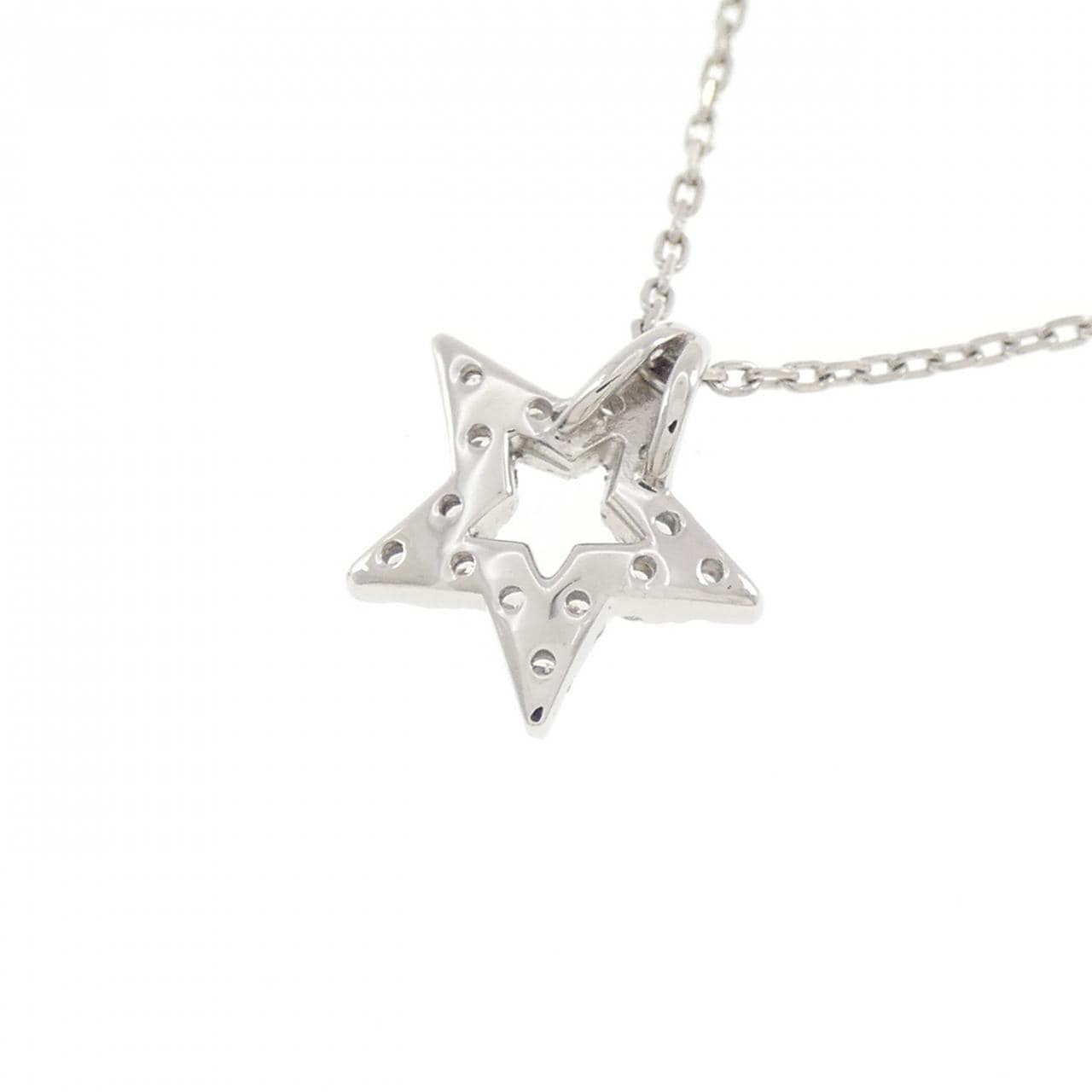 スタージュエリー ダイヤモンド ネックレス 0.15CT