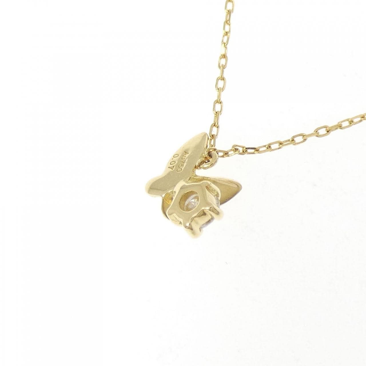 アーカー パピヨン ブリリアンプチ ネックレス 0.07CT