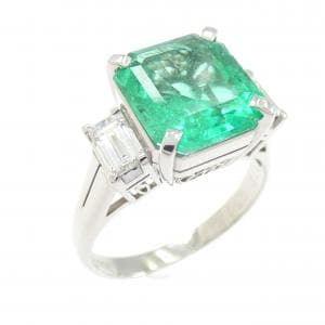 PT900 エメラルド リング 3.12CT