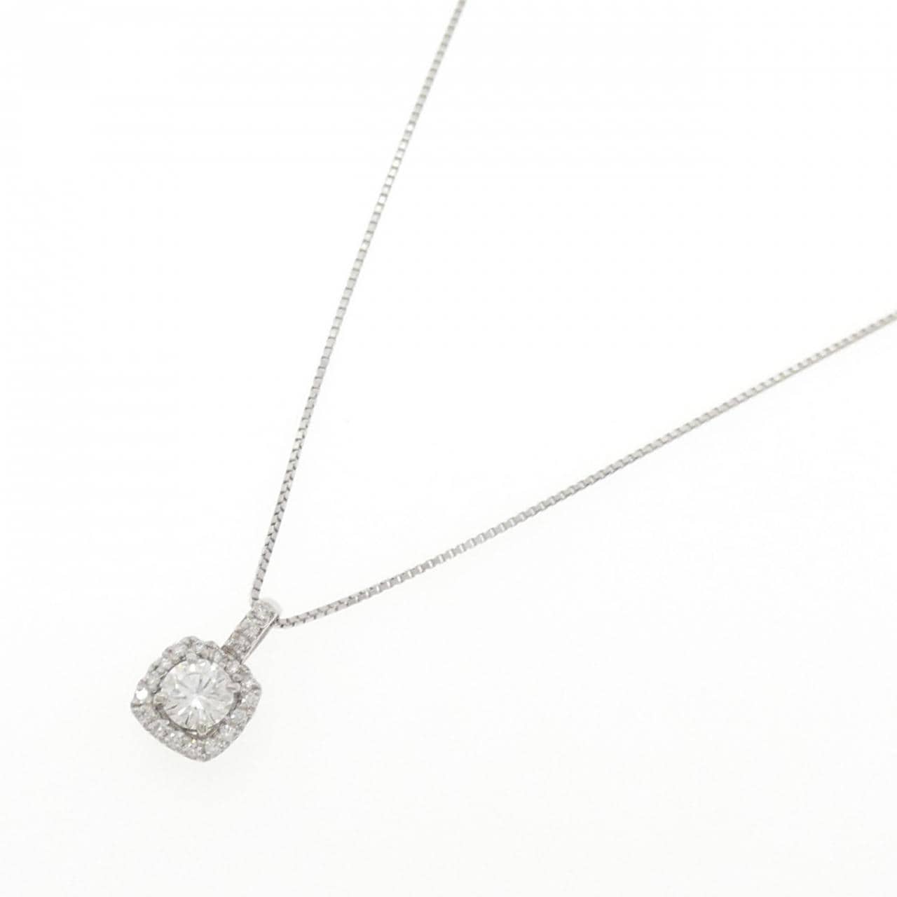 PT900/PT850 ダイヤモンド ネックレス 0.509CT E SI2 Good