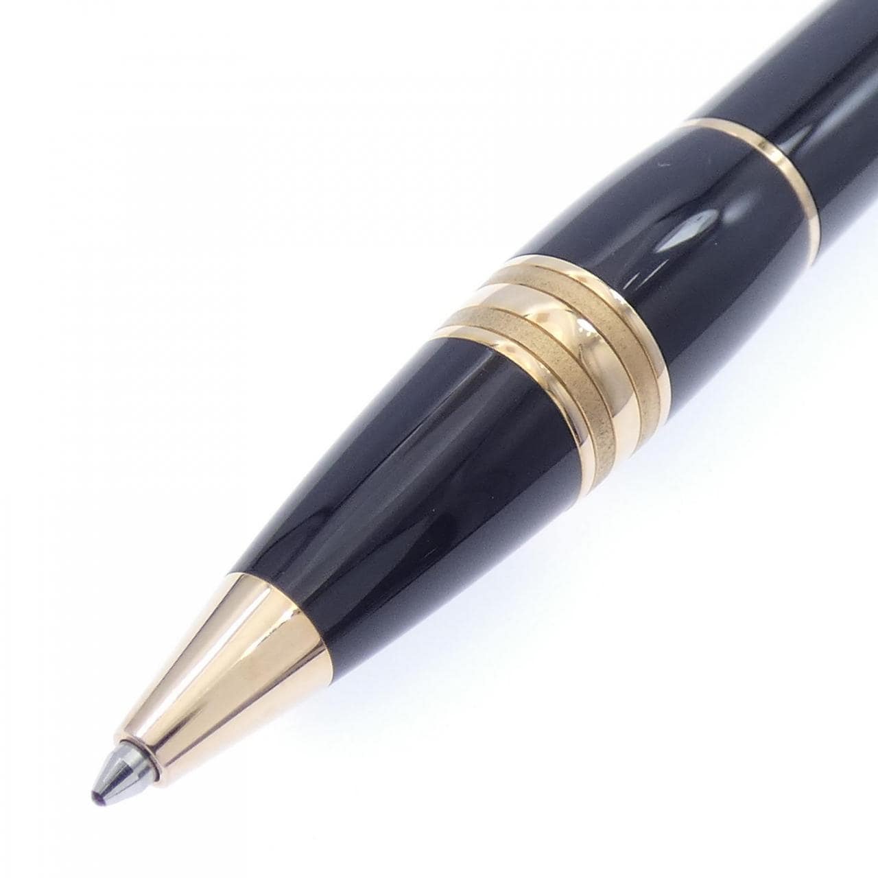 MONTBLANC星際行者紅金樹脂 105653 圓珠筆