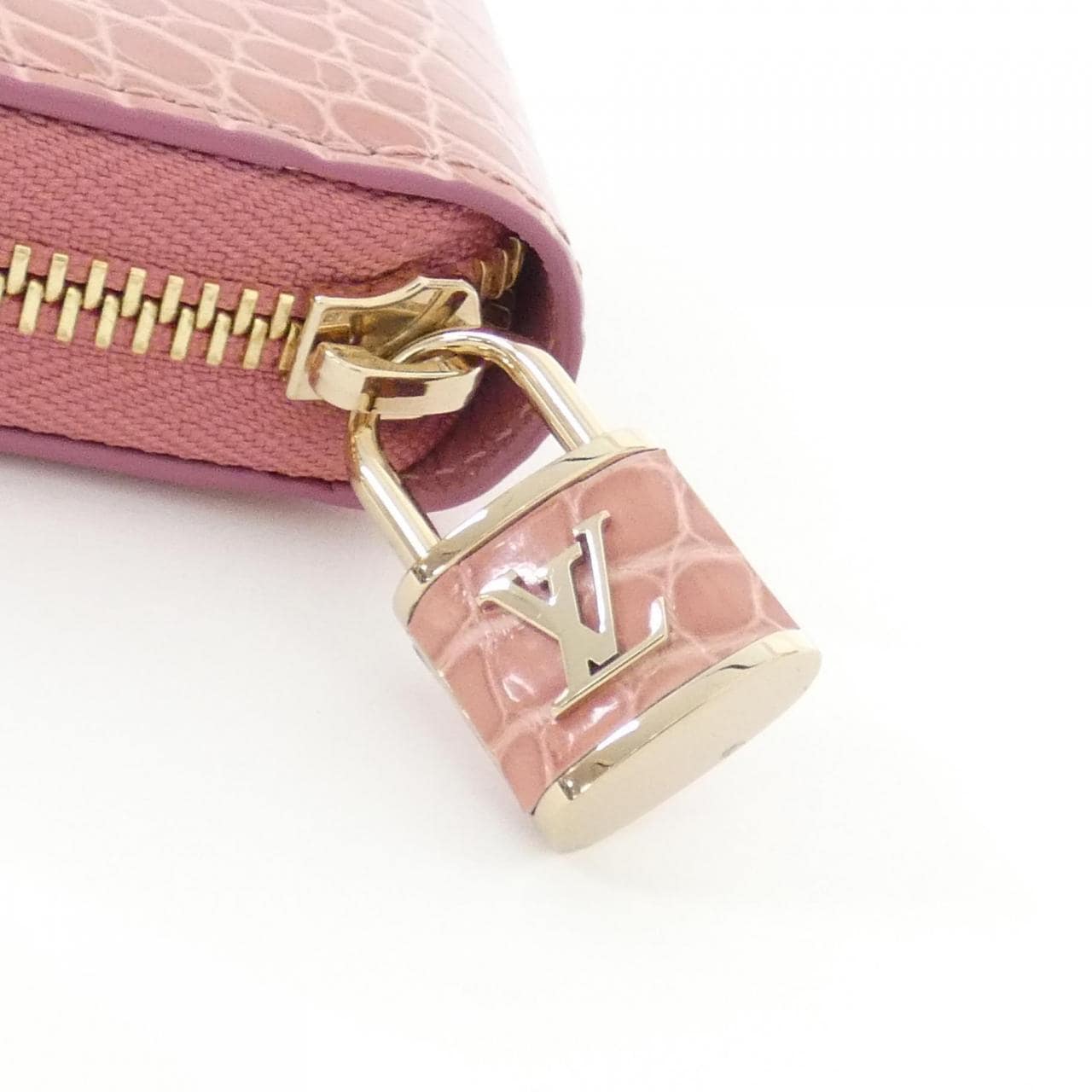 LOUIS VUITTON Exotic Leather Zippy Wallet N94136 Wallet