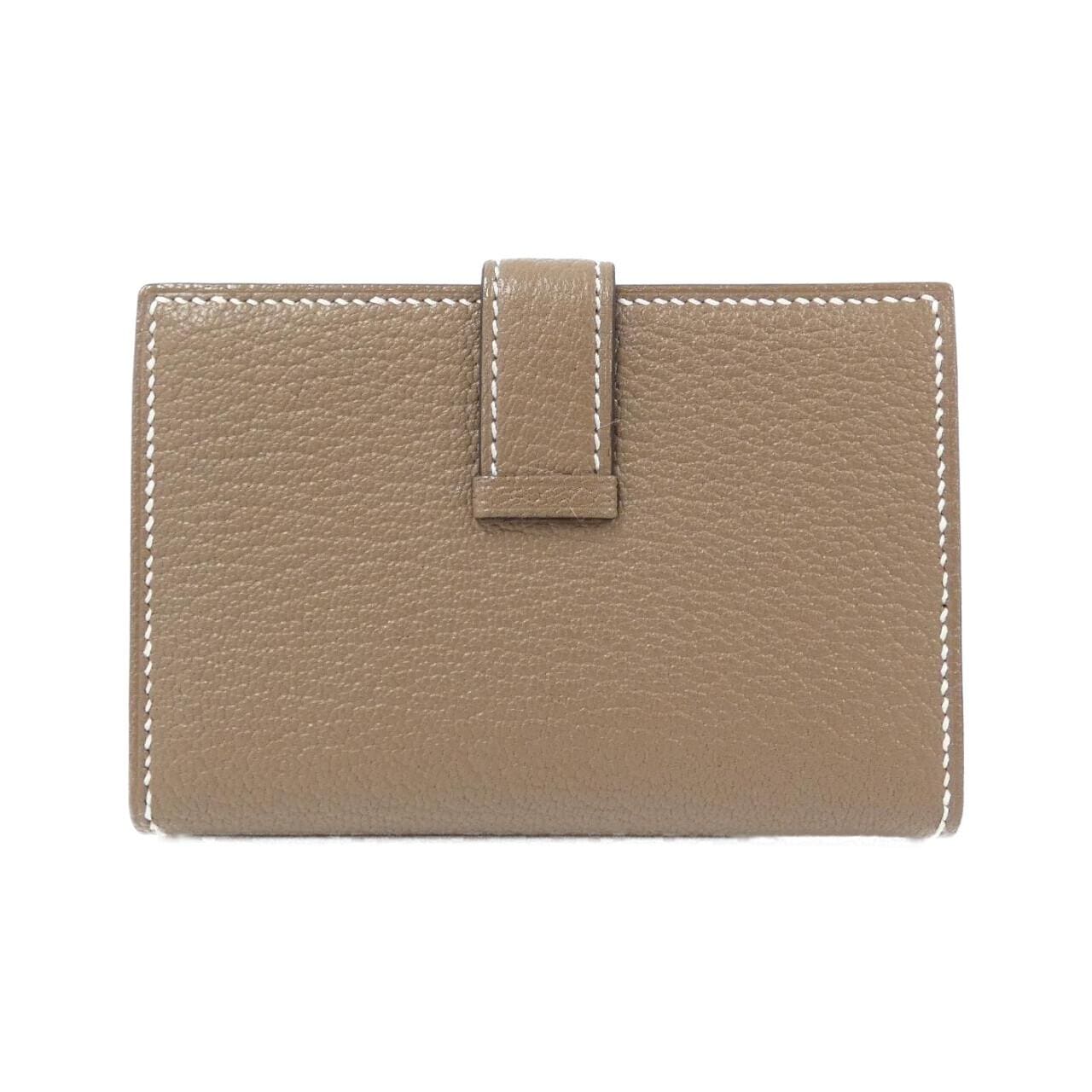 [未使用品] HERMES Bearn Mini 039795CK 钱包