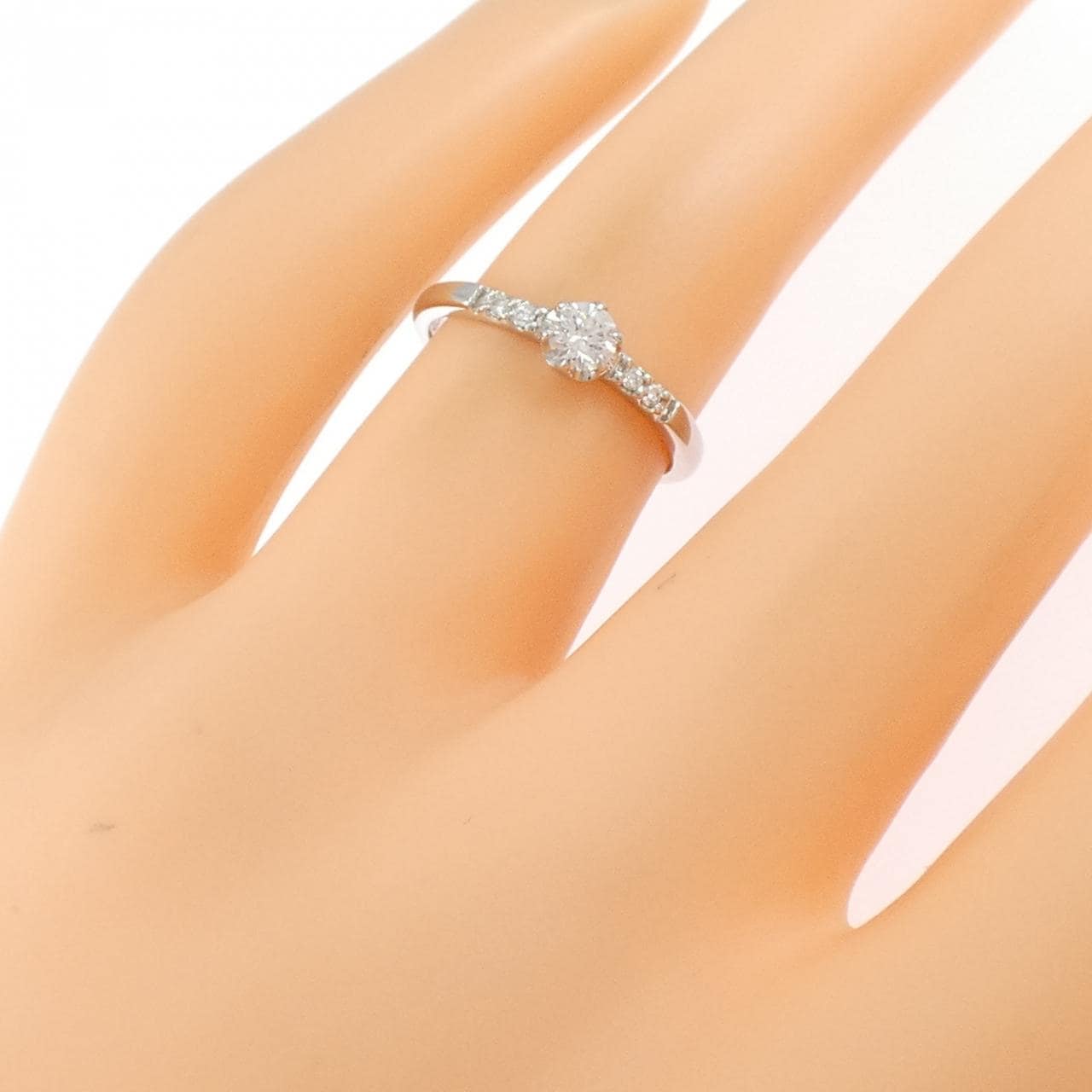 サマンサティアラ ダイヤモンド リング 0.178CT